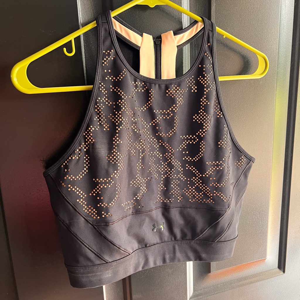 Under Armour Black Performance Sports Bra